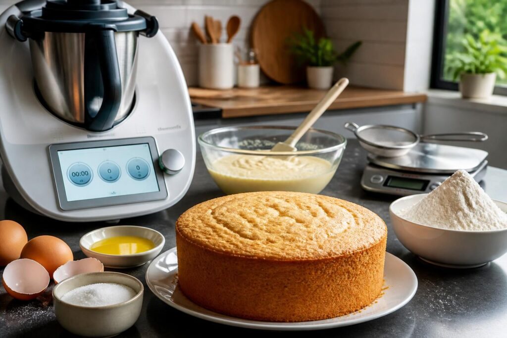 découvrez la recette facile de génoise ultra moelleuse avec thermomix pour réussir tous vos desserts gourmands en un tour de main.