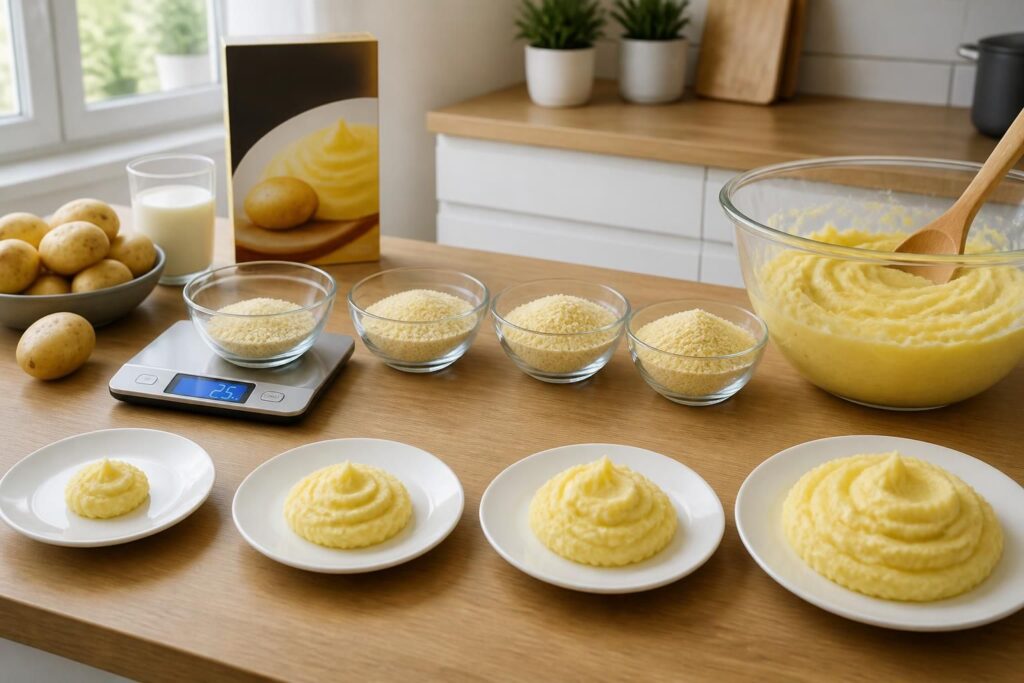 découvrez comment doser mousline pour obtenir une purée parfaite, adaptée au nombre de personnes. conseils simples et précis pour un résultat réussi à chaque fois.