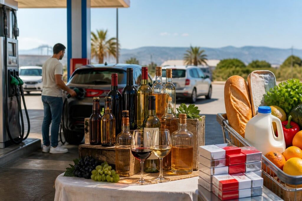 comparez les prix en espagne : découvrez les tarifs du carburant, de l'alcool, du tabac et des produits du quotidien pour mieux gérer votre budget.