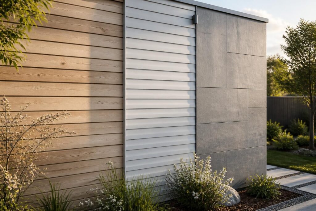 découvrez des idées économiques pour l'habillage de murs extérieurs en bois, pvc et matériaux modernes, alliant esthétique et durabilité pour transformer votre façade facilement.